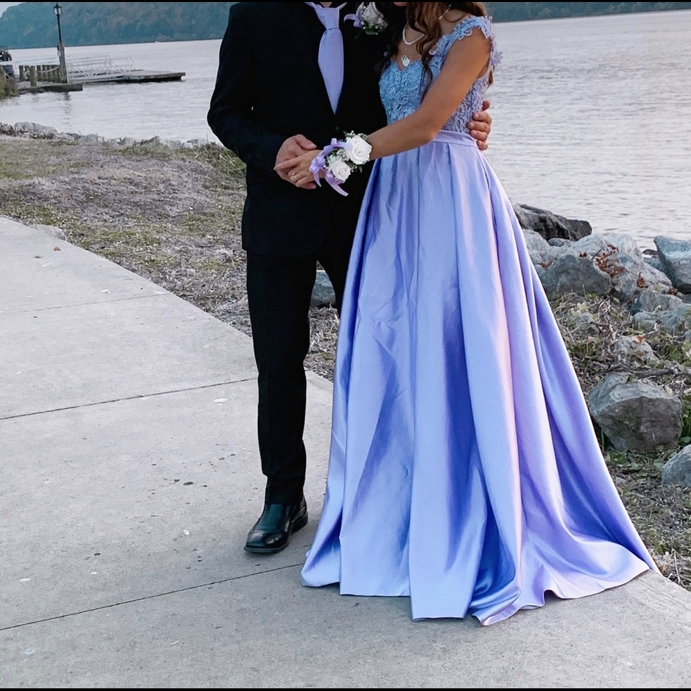 Lavendar Prom Dress